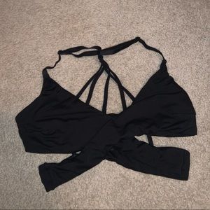 Black PINK sports bra